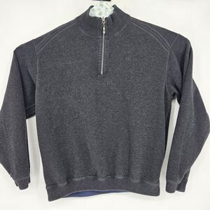 Tommy Bahama Flip Coast Reversible Sweater Mens Large Long‎ Sleeve Pullover L